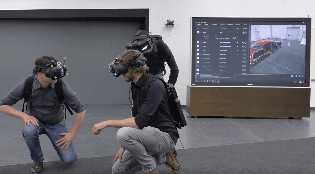 VRgineers headset tech at Audi