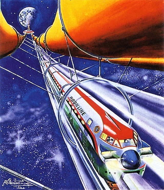 Shigeru Komatsuzaki – Space train, 1981