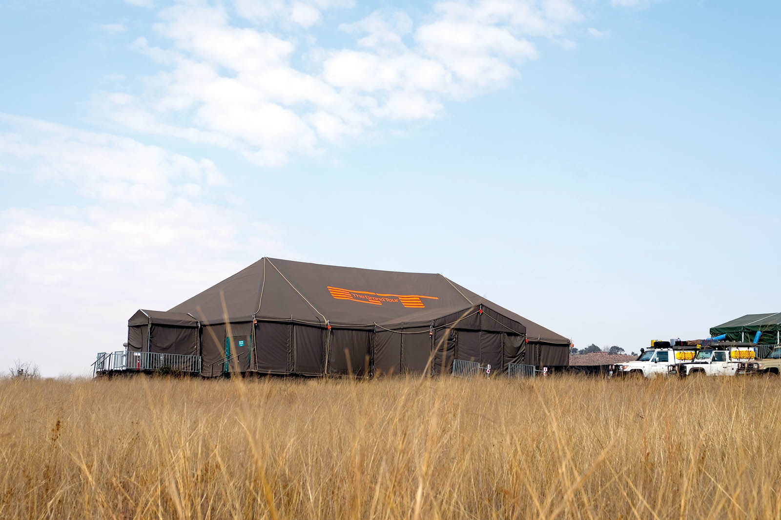 The Grand Tour tent