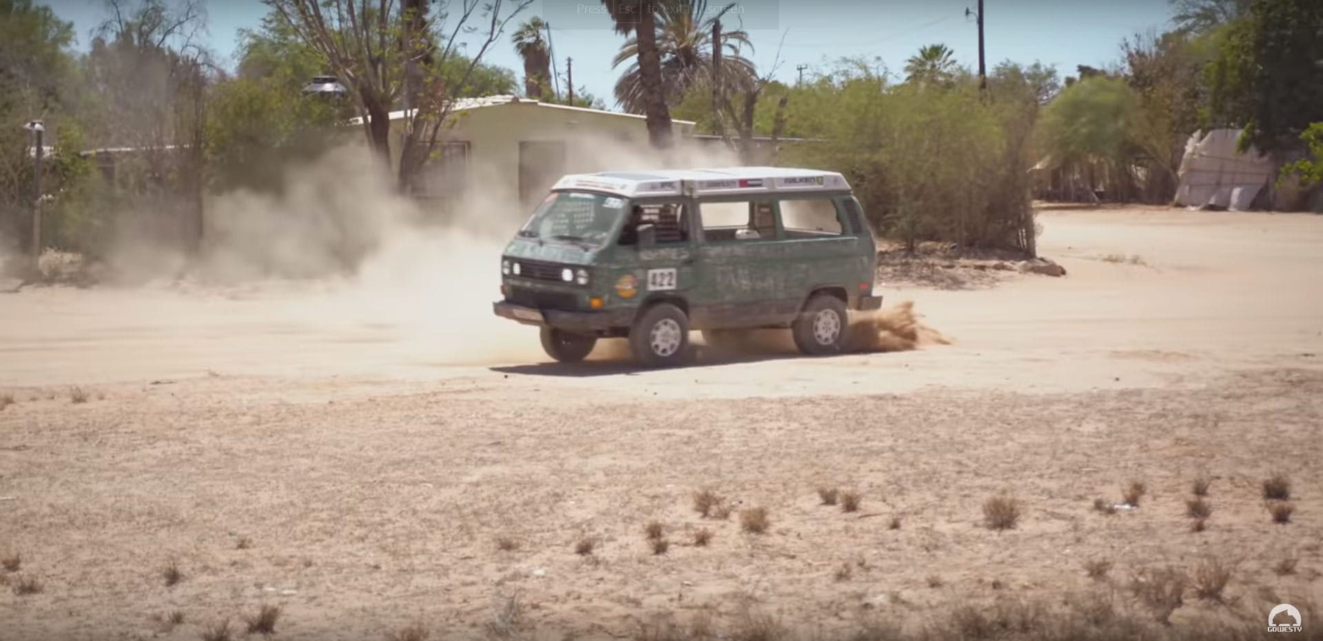 Vanagon in the NORRA Mexican 1000