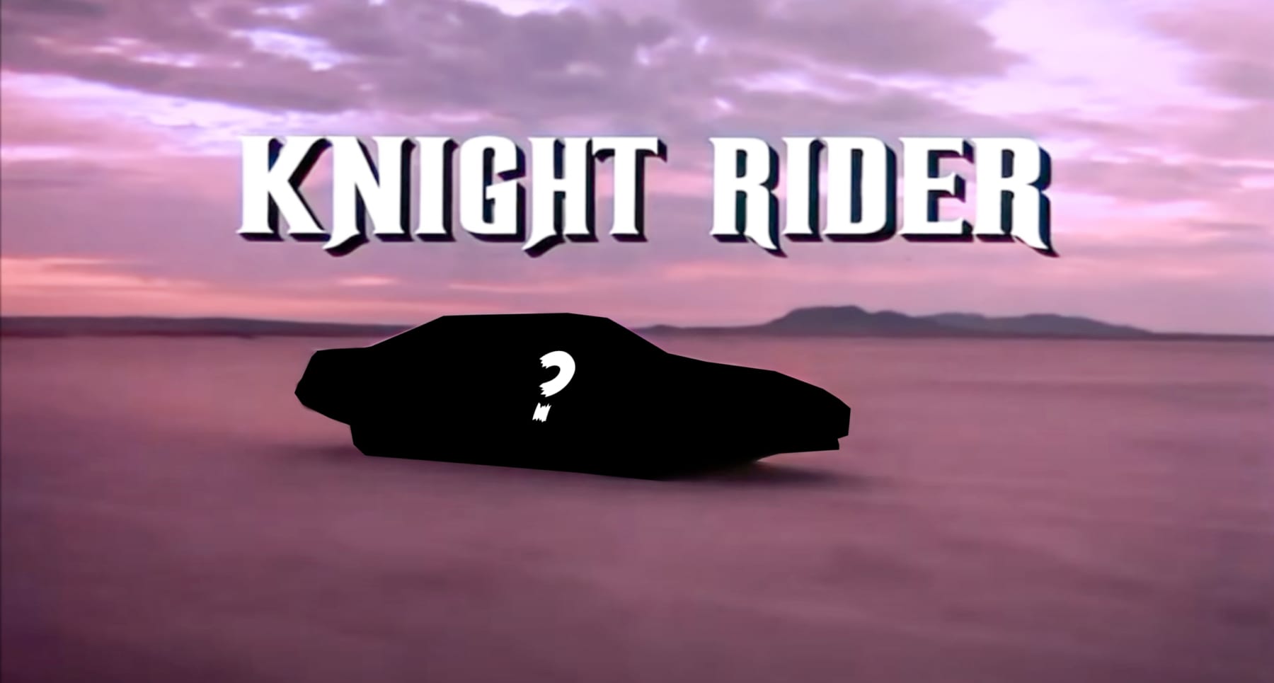 Knight rider reboot