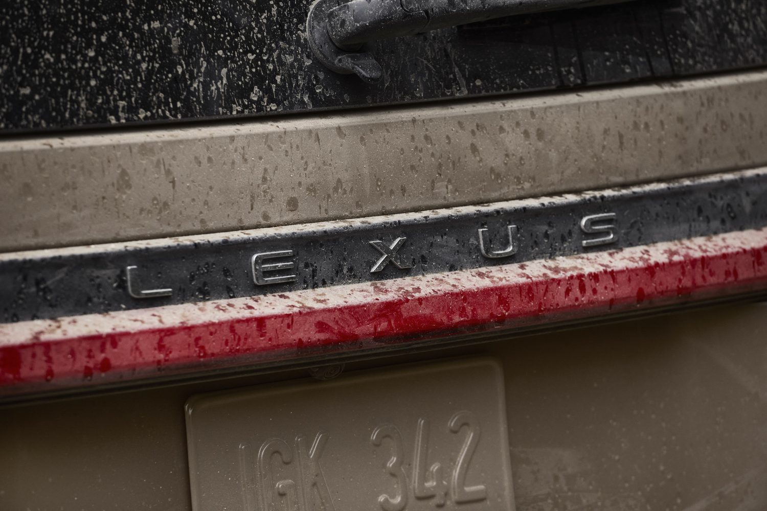 all-new 2024 Lexus GX teaser rear